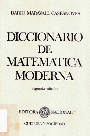 Diccionario de matemática moderna