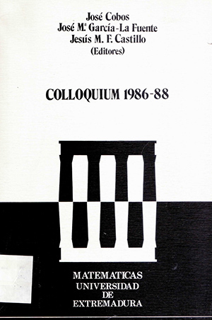 Colloquium 1986-88