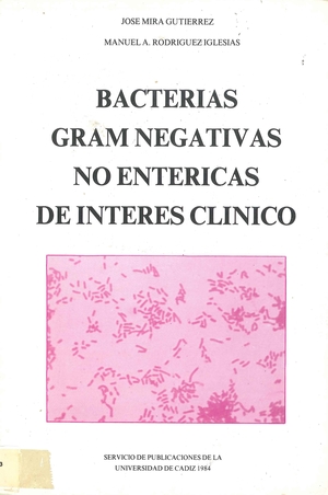 Bacterias Gram negativas no entéricas: de interés clínico