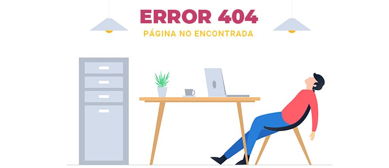 ERROR 404: Página no encontrada